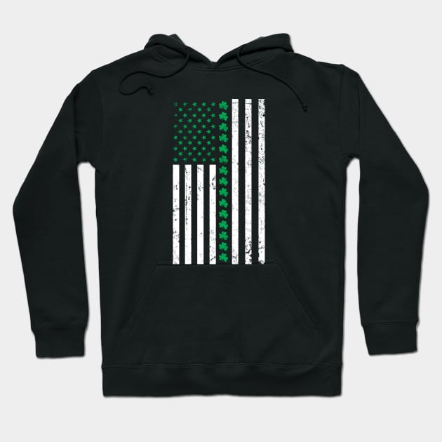 Irish American Flag Hoodie by MikesTeez